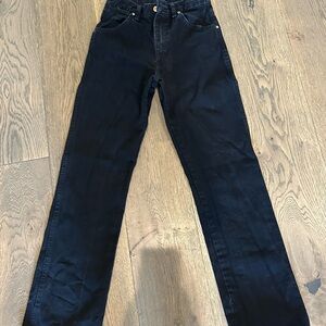 Classic Black Wrangler Kids Denim